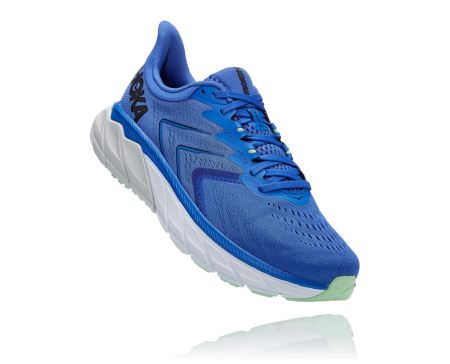 Hoka Arahi 5 Supportive - Tenis Corrida Largos Homem Azuis / Pretas | PT-O9C09Qv